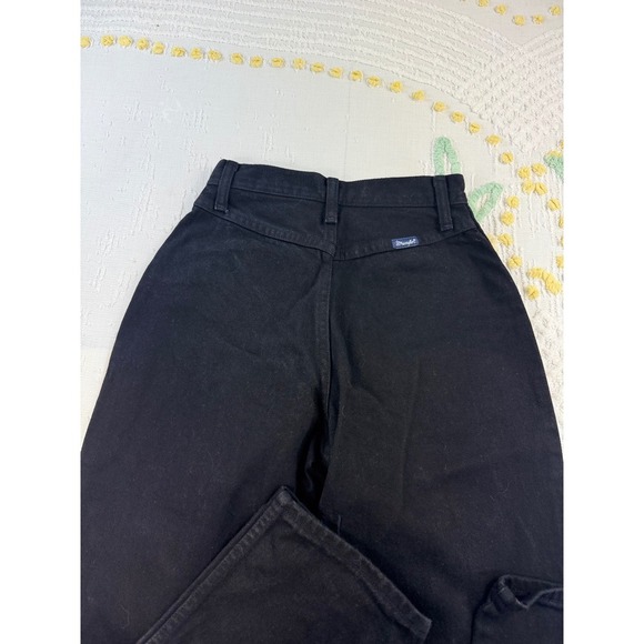 Wrangler Jeans Women 3/4x34 Black High Rise Western Style Classic Denim Pants - Picture 4 of 10